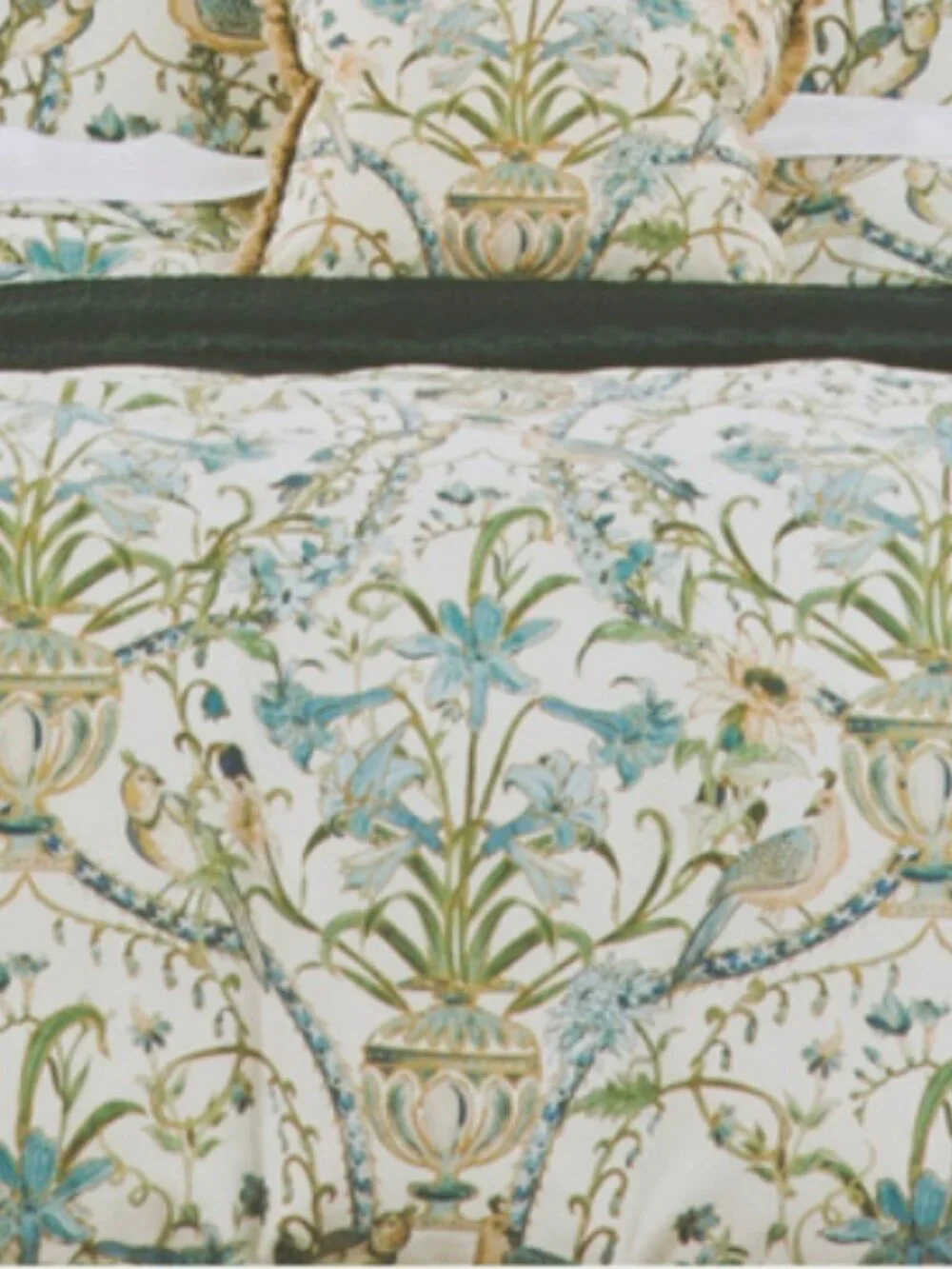 MM LINEN Floral Botanicals Cotton Sateen Duvet Cover Set
